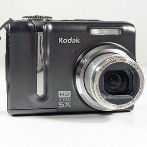 KODAK EasyShare Z1285 Digital camera 12MP HD Video 5X in Black/Dark grey AS-IS??